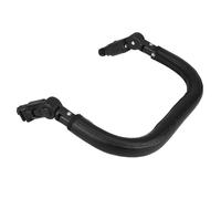 KOMBIUDA Barre Transversale De Protection Cuir Accoudoir Réglable Pour Poussettes Compatible Tubes Rectangulaires Et Ovales Utilisation Facile Bouton