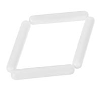 KOMBIUDA Barres d'Agitation Magnétiques Cylindriques Ptfe C 8X50 MM Lot de 4 pour Plaque Chauffante Laboratoire, Mélangeur Magnétique Résistant Haute Température, Agitateur Réutilisable