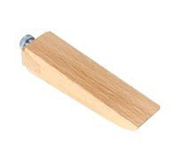 KOMBIUDA Bloc de Ponçage Bois avec Support de Papier à Poncer Outil de Polissage pour Travail Du Cuir et Bricolage Facile à Insérer et Retirer le Papier Cadre Robuste pour Ponçage Manuel