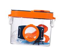 KOMBIUDA Boîte à Loupe Et Cage D'observation Insectes Garçon Et Filles, Taille Moyenne, Matériau Abs Sûr, Double Lentille Grossissante, Exploration Nature en Extérieur, Usage Scolaire Et Camping,