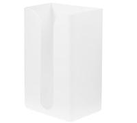 KOMBIUDA Boîte à Mouchoirs Murale sans Perçage Boîte de Rangement Pratique pour Serviettes en Papier Design Carré Matériau Solide Installation Facile Cuisine et Bureau