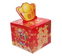 KOMBIUDA Boîte à Tirage An Coffret Cadeau DIY Décoloration Distributeur pour et Décorations Contenant pour Billets Cartes et Certificats Complet avec Carte et Sachets