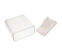 KOMBIUDA Boîte de Rangement Médailles Sport avec Base Stable Vitrine Transparente Antioxydante pour Affichage et Organisation des Médailles de Course Pins et Bagues de Championnat