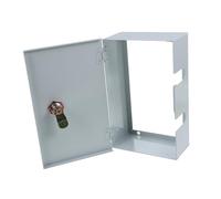 KOMBIUDA Boîte de Verrouillage pour Prise Électrique Étanche et Plastique Protection Extérieure pour Recharge Ve Boîtier Encastré Sécurisé pour Parkings et Privés