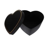 KOMBIUDA Boîte Présent Coeur Forme Boîte D'emballage Vide Pour Bijoux Cosmétiques Anniversaire Saint-valentin
