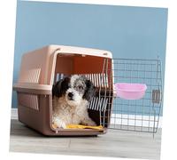 KOMBIUDA Bol Suspendu pour Animaux Plastique et Stable Bol Mangeoire Amovible pour Chiots et Chiens Adapté Aux Cages et Supports