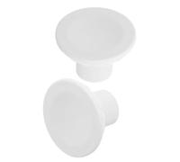 KOMBIUDA Bouchon de Vidange du Congélateur et Réfrigérateur en Plastique Blanc, Lot de 2 Pièces, Prévention des Fuites de Condensation, Réduit l’Accumulation d’Eau, Compatible avec Haier
