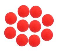 KOMBIUDA Boules Éponge Magiques Rouges 10 Pièces, Accessoire de Tours, Format Portable, pour Spectacle de Fête et Illusion de Scène