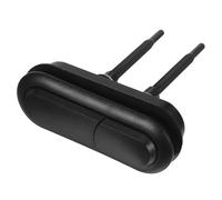 KOMBIUDA Bouton Poussoir de Chasse D'eau Wc Silencieux et Polyvalent en Plastique et Acier Inoxydable Double Pression pour Réparation Réservoir Salle de Bain