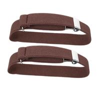 KOMBIUDA Brassard Élastique Ajustable pour Manches de Chemise Unisexe Support Antidérapant pour Poignets Accessoire Mode pour Bureau Mariage et Enseignants