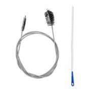 KOMBIUDA Brosse Flexible Pour Évier Et Lavabo En Nylon, Kit 2 Pièces Pour Nettoyage De Canalisation Dans Cuisine Et Salle De Bain, Outil De Récupération Des Canalisations