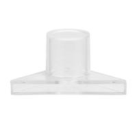 KOMBIUDA Buse de Sortie de Retour D'aquarium : Raccord de Tuyau d'eau Plat à Bec de Canard - Accessoire de Plomberie Transparent pour Pompe, Contrôle du Débit d'eau Fond de L'aquarium