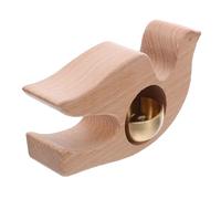 KOMBIUDA Carillon de Porte Rétro Magnétique Bois avec Cloche Carillon Entrée Suspendu Décoratif à Oiseau Sonnette pour Boutique et Maison