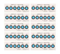 KOMBIUDA Carte Indicateur Humidité Lot de 20pcs Portable en Papier Absorbant pour Détection Précise et Contrôle D'humidité en Laboratoires et Bureaux
