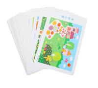 KOMBIUDA Cartes de Jeu Éducatives pour Set Activités de Recherche des Différences pour Ans de Cognition pour Tout Petits Matériau Sûr et Pratique