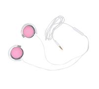 KOMBIUDA Casque Tour d'oreille écouteur ecouteurs Filaire Casque Suspendu au Cou Sportif Rose