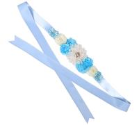 KOMBIUDA Ceinture De Maternité À Fleurs Ceinture De Soutien Pour Future Maman Accessoire Photo