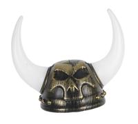KOMBIUDA Chapeau Avec Pour Cosplay Accessoire De Spectacle Halloween Chapeau De Jeu De Rôle Pour Fête Décorations Viking