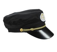 KOMBIUDA Chapeau Capitaine Marin Coton Respirant Léger et Portable pour Fêtes Cosplay et Occasions Décontractées Garçon Fille et Adolescents