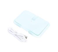 KOMBIUDA Chauffe-lingettes Pour Bébé Portable Usb, Abs, Réglable Basse Consommation, Compatible Toutes Lingettes, Usage Domestique Et Voiture, Couleur Rose