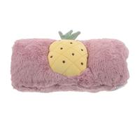 KOMBIUDA Chauffe-Mains D’Hiver en Tissu Doux à Motif Ananas, Pochette Portable Multifonction pour Femmes, Oreiller Chauffant Compact 30 X 14 X 14 CM, pour Activités de Plein Air et Usage