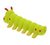 KOMBIUDA Chenille Latex pour Chiots et Petits Chiens Sonore et Anti-Stress pour Mâcher Nettoyage des Dents Interactif pour Animaux de Compagnie