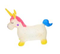 KOMBIUDA Cheval Licorne pour Garçon Fille Design Épais et Sûr pour Développer Utilisation Intérieure et Extérieure de Compagnie pour Bébés et Tout Petits