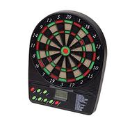 KOMBIUDA Cible Fléchettes Électronique Automatique à Affichage LCD Lumineux Segments Thermorésine Durables Jeux Multi-Options Alimentation Piles AA Non Incluses pour Intérieur Et Extérieur