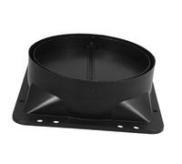 KOMBIUDA Clapet Anti-retour pour Hotte de Cuisine Kit de Conduit Évacuation Remplacement de Base de Clapet pour Sortie de Fumée