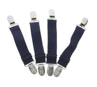 KOMBIUDA Clips De Sangle De Bottes Réglables Et Pinces De Fixation Élastiques pour Pantalons, Lot De 4 Pièces, Unisexe, Coupe-Vent Et Anti-Eau, Accessoire pour Cyclisme Et Activités Extérieures