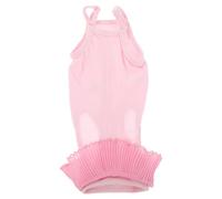 KOMBIUDA Combinaison Post-opératoire pour Chatte Gilet pour Chaton après Une Opération, Combinaison Chirurgicale de pour - Vêtements pour Animaux - Rose (s)