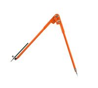 KOMBIUDA Compas Charpentier Précision Réglable Grand Diamètre Outil Traçage Marquage Multifonction Robuste avec Crayon Intégré