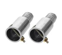 KOMBIUDA Connecteur Fileté Alliage Aluminium pour Manche de Balai Réparation de Manches ou Métal Embout Solide et pour Rallonge de Balai Polyvalente