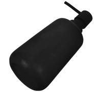 KOMBIUDA Couler Para Bouteilles Éponge Distributeur Automatique De Mousse Lotion Dentifrice Distributeur De Vaisselle Parfum Moussant Shampooing Gel Titulaire Pompe Black Céramique