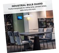KOMBIUDA Couvercle en aluminium étanche industriel remplacement couvercle plafonnier couverture de luminaire abat-jour Boîtier de lampe forgé blanche