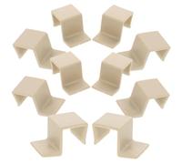 KOMBIUDA Crochets De Fixation Pour Barreaux De Lit Bébé Supports Robustes Pour Cadre De Lit Bébé Lot De 10 Pièces En Plastique Compatibles Berceaux Fixation Sécurisée