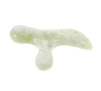 KOMBIUDA de Massage pour Acupression Soin Corps Outil de Réflexologie et Ergonomique Jade Blanc Massage Traditionnel Chinois