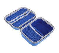 KOMBIUDA De Rangement pour Appareil Photo Numérique à Bandoulière Étui pour Appareil Photo Enfant Refroidisseur De pour Le Voyage Eva Bleu