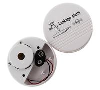 KOMBIUDA Détecteur de Fuite d'eau Alarme Sonore Capteur Haute Sensibilité 1 Pièce Alerte Niveau d'eau pour sous-Sol la Cuisine et Salle de Bains Dispositif Anti-Débordement sans