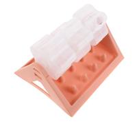 KOMBIUDA Distributeur Interactif Anti-Fuite pour Chien et Chat, à Friandises Bouton-Poussoir, Mangeoire Lente Rose, Contrôle des Portions, Alimentation Mobile, Puzzle D’Enrichissement pour