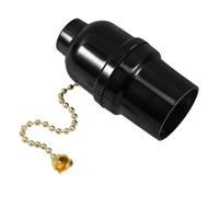 KOMBIUDA Douille de Lampe Bakélite avec Chaîne de Traction Support Stable et Interrupteur Pratique pour Ampoules Variées Design Classique et Élégant Remplacement Fiable pour Lampe