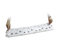 KOMBIUDA Écharpe De Maternage Extensible Pour Allaitement Couverture De Poussette Et Chariot Polyvalente Pour Bébés Blanc