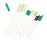 KOMBIUDA Ensemble De 9 Petites Brosses À Fentes Pour Nettoyage De Fenêtres Portes Rails Carrelage Cuisine Salle De Bain