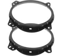 KOMBIUDA Entretoises Annulaires pour Haut-parleurs de Voiture 6x9 Pouces, Adaptateurs Plastiques Compatibles Véhicules SUV et Berlines, Bagues D'espacement Avant Porte, Kit 2 Pièces