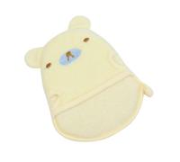 KOMBIUDA Éponge De Pour Bébé Serviette De Bain Pour Nourrissons Motif Dessin Animé Exfoliante Et Massante Pour Une Peau Lisse