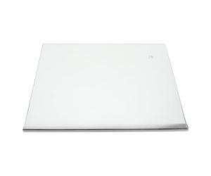 KOMBIUDA Étagère Verre Renforcé pour Réfrigérateur Clayette Frigo avec Bord Enveloppé Rangement Optimisé pour Aliments Frais Installation Facile sans Outil Nettoyage Simple
