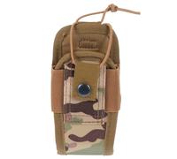 KOMBIUDA Étui Porte-Radio Tactique Molle pour Ceinture, Pochette De Support Multifonction pour Radios Portables, Légère, pour Activités en Extérieur Et Sécurité, Couleur Noire