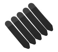 KOMBIUDA Étui Porte-Stylo Adhésif 5pcs en Spandex Noir, Support pour Stylet de Tablette Facile à Installer et Pratique à Transporter
