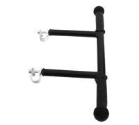 KOMBIUDA Extension de Poignée de Poussette Ajustable Antidérapante Rallonge Guidon Confortable pour et Poussette Double Tube Réglable Noir