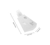 KOMBIUDA Flacon Distributeur de Lessive Rechargeable Bouteille Sûre et Légère pour Liquide Lavant Shampooing et Stockage Multifonctionnel pour Salle de Bain